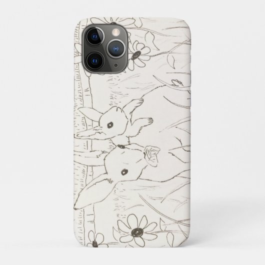 Coques Case-Mate iPhone Mère mignonne lapin lapin lapin (Dos)