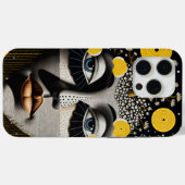 Coques Case-Mate iPhone Mère Nature Lunes Jaunes (Verso (horizontal))