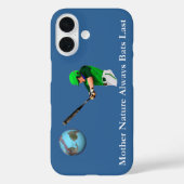 Coques Case-Mate iPhone Mère Nature toujours chauves Dernières (Verso)