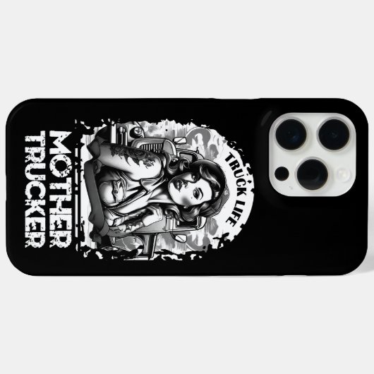 Coques Case-Mate iPhone Mère Trucker (Verso (horizontal))