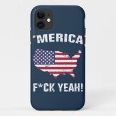 Coques Case-Mate iPhone 'Merica Fck ouais ! (Dos)