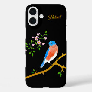 Coques iPhone 16 Plus Merles bleus