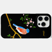 Coques Case-Mate iPhone Merles bleus (Verso (horizontal))