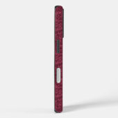 Coques Case-Mate iPhone Merlot Paisley (Verso / Droite)
