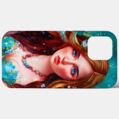 Coques Case-Mate iPhone Mermaid de la déesse de la mer Sirène nymphe sous  (Verso (horizontal))