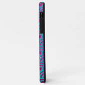 Coques Case-Mate iPhone Mermaid Hot Pink Faux Glitter Ombre (Dos/Gauche)