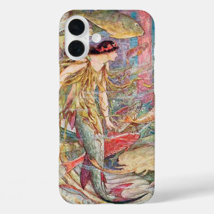 Coques iPhone 16 Plus Mermaid Queen of the Fishes