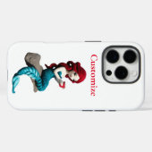Coques Case-Mate iPhone Mermaid Relaxant Avec Boisson Thunder_Cove (Verso (horizontal))