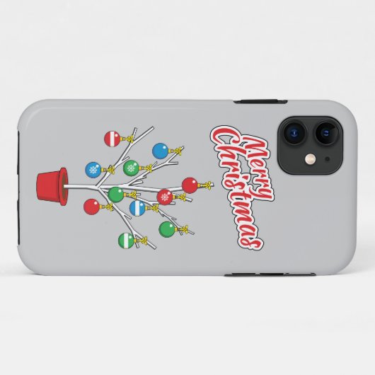 Coques Case-Mate iPhone Merry Christmas (Dos (Horizontal))