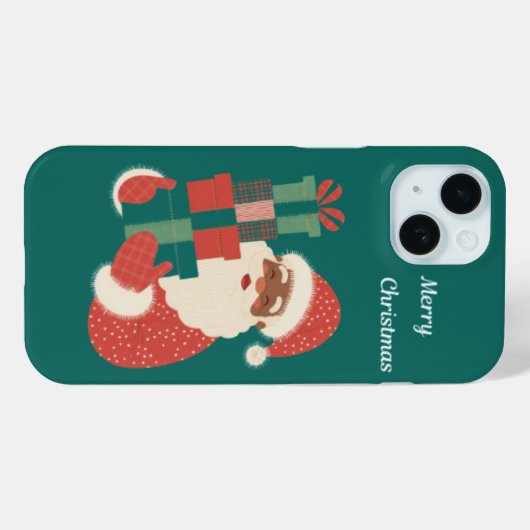 Coques Case-Mate iPhone Merry Christmas (Verso (horizontal))