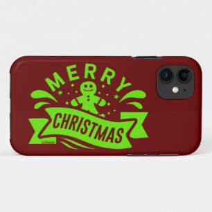 Case-Mate iPhone Case MERRY CHRISTMAS drôle homme en pain d'épices