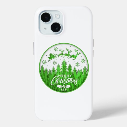 Coques Case-Mate iPhone MERRY NOËL drôle Noël (Verso)