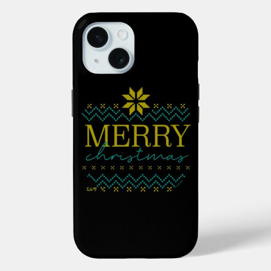 Coques Case-Mate iPhone MERRY NOËL drôle Noël (Verso)