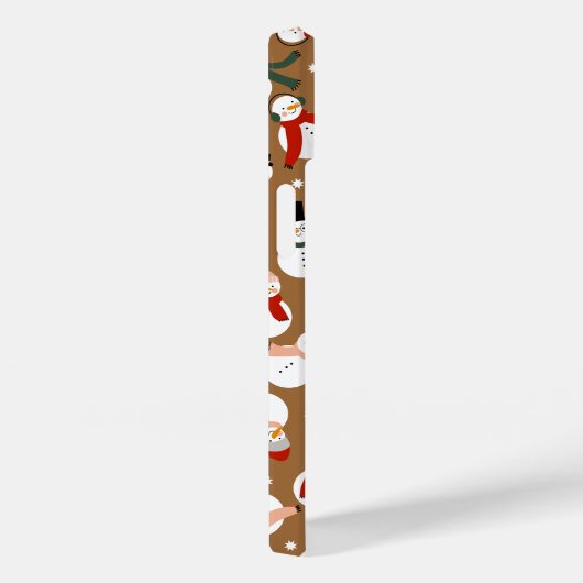 Coques Case-Mate iPhone Merry Snowman Frosty Wonderland (Verso / Droite)