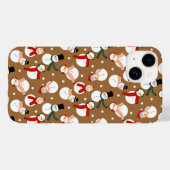 Coques Case-Mate iPhone Merry Snowman Frosty Wonderland (Verso (horizontal))