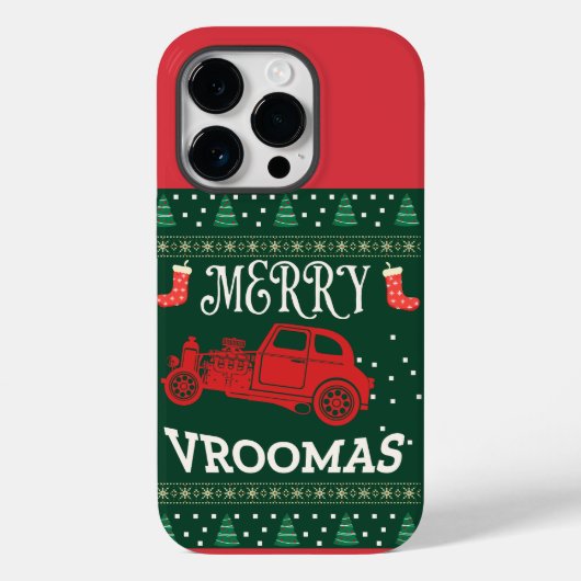COQUES Case-Mate iPhone MERRY VROOMAS - CHRISTMAS UGLY SWEATER (Verso)