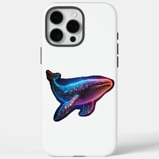 Coques Case-Mate iPhone Merveilleuse baleine (Verso)