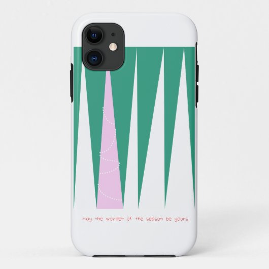 Coques Case-Mate iPhone Merveilleuse de la saison Arbre de Noël (Dos)