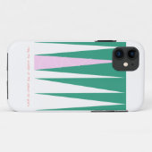 Coques Case-Mate iPhone Merveilleuse de la saison Arbre de Noël (Dos (Horizontal))