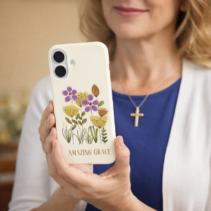 Coques iPhone 16 Merveilleuse Grâce Fleurs Sauvages