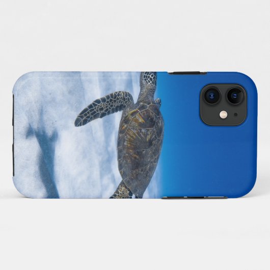 Coques Case-Mate iPhone Merveilleuse tortue aquatique (Dos (Horizontal))