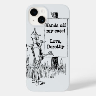 Coque Pour iPhone 14 Merveilleux Magicien d'Oz, Tinman sur la route de