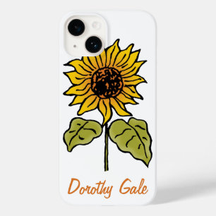 Coque Pour iPhone 14 Merveilleux sorcier d'Oz Conte de fées Tournesol e