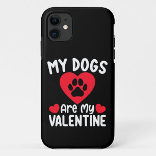 Case-Mate iPhone Case Mes chiens sont ma Saint-Valentin Amoureux des ani
