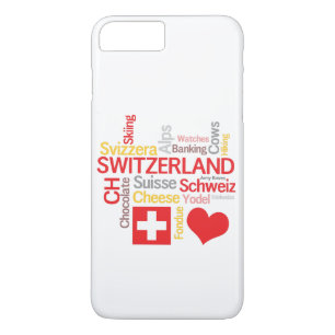 Coque iPhone 7 Plus Mes choses suisses préférées drôles