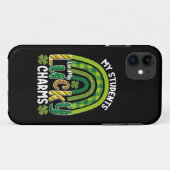 Coques Case-Mate iPhone Mes étudiants sont mes charmes chanceux St Patrick (Dos (Horizontal))