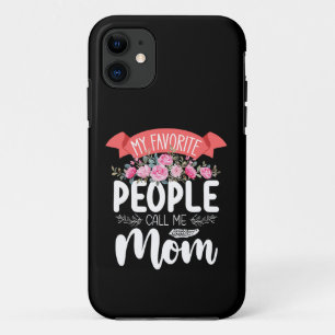 Case-Mate iPhone Case Mes gens favoris m'appellent maman Fête de la Mère