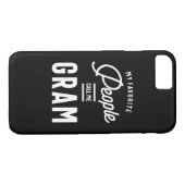 Coques Case-Mate iPhone Mes Gens Préférés M'Appelent Gram (Dos (Horizontal))
