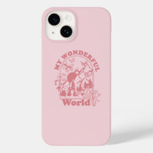 Coque Pour iPhone 14 Mes merveilleuses fleurs rétro du monde
