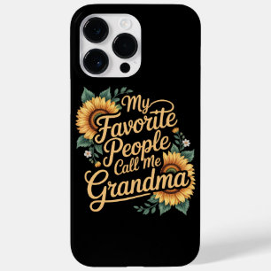 Coque Pour Pour iPhone 14 Pro Max Mes personnes préférées m'appellent grand-mère pou