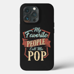 Case-Mate iPhone Case Mes personnes préférées m'appellent Pop Fête des P