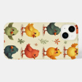 Coques Case-Mate iPhone Mésange de couleur (Verso (horizontal))