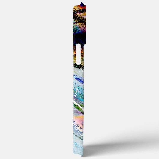 Coques Case-Mate iPhone Mess of digital scratches with brillssy & dark tou (Verso / Droite)