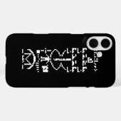 Coques Case-Mate iPhone Message binaire Arecibo 1974 (Verso (horizontal))