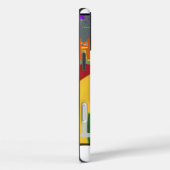 Coques Case-Mate iPhone Message d'amour dans les couleurs de Rasta Imprime (Verso / Droite)