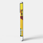 Coques Case-Mate iPhone Message d'amour dans les couleurs de Rasta Imprime (Verso / Gauche)