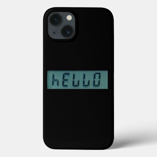 Coques Case-Mate iPhone Message de bienvenue électronique sur écran (Verso)