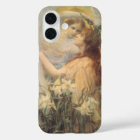 Message de l'ange par George Swinstead, Art vintag