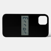 Coques Case-Mate iPhone Message d'erreur électronique (Verso (horizontal))