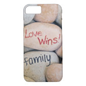 Coques Case-Mate iPhone message inspirant sur les pierres (Dos)