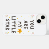 Coques Case-Mate iPhone Messages de coeur pour parents et enfants (Verso (horizontal))