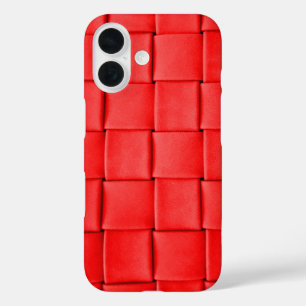 Coques iPhone 16 Métain rouge