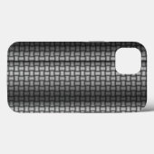 Coques Case-Mate iPhone Métal : Acier Métal Weave High Res (Verso (horizontal))
