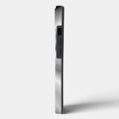 Coques Case-Mate iPhone Métal : Acier Tribal Bleu (Verso / Gauche)