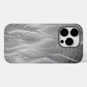 Coques Case-Mate iPhone Métal argenté Abstrait (Verso (horizontal))