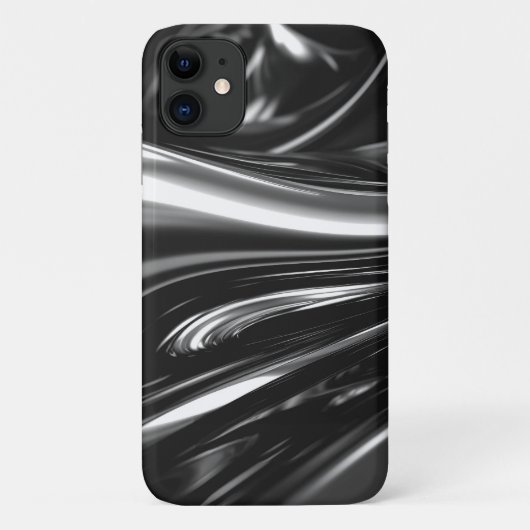 Coques Case-Mate iPhone Métal argenté coulant (Dos)